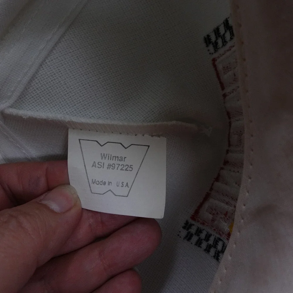 Vintage Racing Collectables Club of America Hat White Snapback Rope Cap USA Made